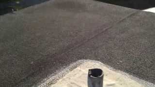 Modified Bitumen SCUPPER installed by National Roofing TX [upl. by Astto801]