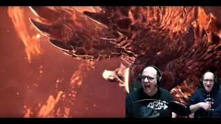 THE FAN FAVORITE MONSTER Reacting to Monster Hunter World Iceborne Alatreon Trailer [upl. by Nahtanoy]