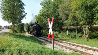 Letzter Einsatz der Dampflok 37878 auf der Kandertalbahn [upl. by Lehcar]