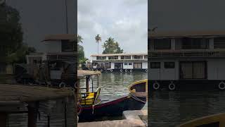 travel houseboat nature beautiful boat canal viralshorts viral timelapse [upl. by Edivad]