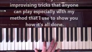 SWANEE RIVER BOOGIE WOOGIE STYLE PIANO LESSON Terry Miles [upl. by Ecnar112]