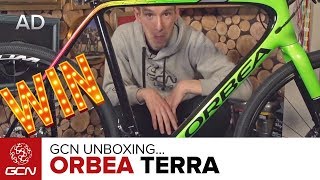 Unboxing The NEW Orbea Terra All Road Bike [upl. by Mckeon]