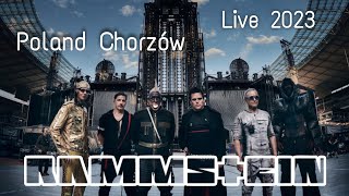 Rammstein  Concert live 3031 2023 Poland Chorzów [upl. by Huang620]