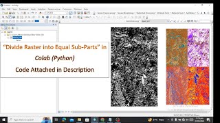 SplitDivide Raster into Equal Parts using Python HindiUrdu Lecture13 Geospatial Analysis [upl. by Molly595]