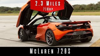 2018 McLaren 720S Top Speed Test [upl. by Akkina]