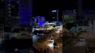 Kigali city downtown night Kigali Rwanda [upl. by Janis]