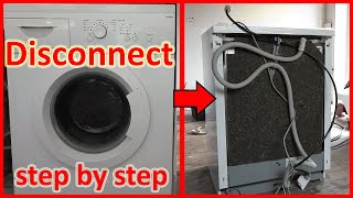 How to Disconnect a Washing Machine [upl. by Nadda]