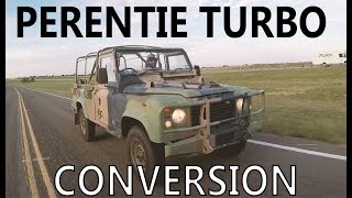 Land Rover PERENTIE  TURBO Conversion TEASER [upl. by Aihselef]