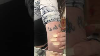 Tracing Tattoos With Long Natural Nails  Soft Spoken  ASMR [upl. by Yatnahs273]