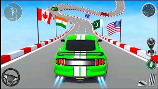 Muscle car stunts  Ramp car [upl. by Jdavie]