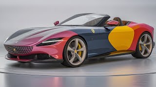 2025 Ferrari Roma Spider  Safety Features and Tech Review [upl. by Ecirpak665]