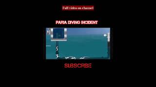 Paria diving incident survivalstory underwaterdiving underwater survival storytelling facts [upl. by Ahsilrac]