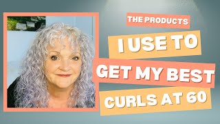 The two products I use to get my best curls at 60 [upl. by Ortrud64]