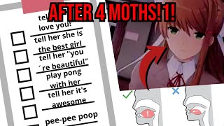 with memes I talk to Monika after 4 months1 [upl. by Sibelle607]