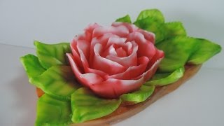 How to Make a flower  carving soap  JPereira Carving 100 Aromas [upl. by Timms904]