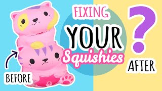 Squishy Makeovers Fixing Your Squishies 27 [upl. by Tedman]