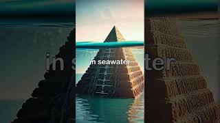 Khafre pyramid under the sea  Egypt KhafrePyramid AncientEgypt GeologicalErosion historymyst [upl. by Rivkah]