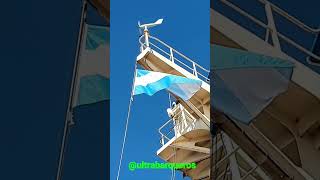 DiaDeLaBandera On board BulkCarrierShip FEDERAL OAK PuntaIndioChannel RioDeLaPlata argentina [upl. by Aicala609]