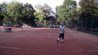 Mecz tenisa ziemnego tenis ziemny gra 3 [upl. by Dougald]