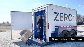 The ZERO° Refrigerated Trailer is the Perfect Addition to Rental Fleets [upl. by Nalyt]