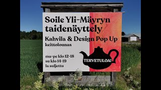 Soile YliMäyryn taidenäyttelyn avajaiset [upl. by Bilat]