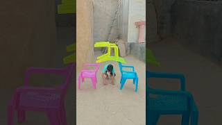 Chair play game at home shorts [upl. by Nidak]