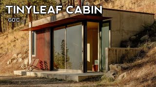 Tinyleaf Cabin A Minimalist Retreat Merging with Nature in the Methow Valley [upl. by Miharba]