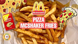 McDonald’s Singapore Pizza Mcshaker Fries Review Taste Test [upl. by Ettelracs]