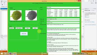 C GLCM and KNN Identification of leaf species of traditional medicinal plants [upl. by Hatch]