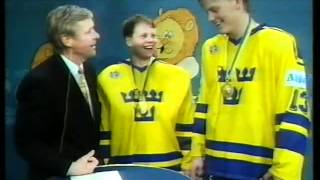 IshockeyVM 19910504 SverigeSovjet SWEURS 21 SVT DEL 4 [upl. by Valerian]