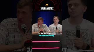 SAUNAMISTRZ  Zobacz cały odcinek MASZ MINUTĘ maszminute standup komedia [upl. by Ttej]