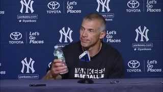 Joe Girardi on Masahiro Tanakas outing in New York Yankees series win over Los Angeles Angels [upl. by Anos796]