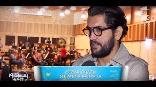 Cezar Ouatu despre participarea sa la quotX Factor UKquot [upl. by Perreault]