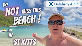 CELEBRITY APEX Do not miss this beach in St Kitts AMAZING scenic drive cruise [upl. by Heaps]