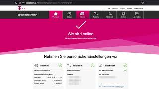 Speedport IP So gehts zum Telekom quotSmart 4quot Router [upl. by Aleetha]