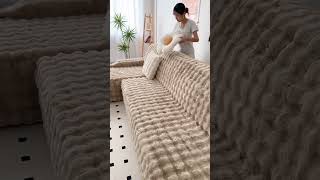 Best sofa cover for home，Best washable couch cover Best couch cover for dogs [upl. by Oicirbaf]