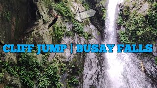 CLIFF JUMPS  PANANGCALAN BUSAY FALLS SIBUYAN ISLAND [upl. by Mailliw]