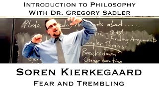 Soren Kierkegaard Fear and Trembling  Introduction to Philosophy [upl. by Tarrel548]