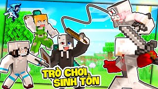 Minecraft Nhưng Trò Chơi Sinh Tồn Tập 1 Siro Tiêu Diệt Toàn Bộ Hero Team Chỉ Bằng 1 Cái CẦN CÂU [upl. by Mure771]