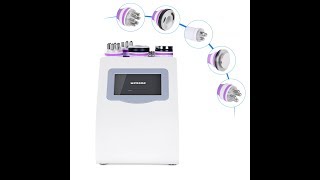 5 IN 1 40khz Unosietion Cavitation Radio Frequency Vacuum Slimming Machine  54D4 myChway [upl. by Nadler]