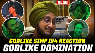 GODLIKE NE AAG LAGA DIYA  BMPS LAN VLOG  GODL DOMINATION SIMP 1V4 [upl. by Bayly133]