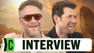 Mufasa The Lion King Interview Seth Rogen amp Billy Eichners quotJaw on the Floorquot Improv [upl. by Alekehs]