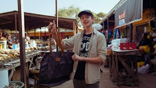 Hogsback Travel Tote in African Market [upl. by Eelasor]