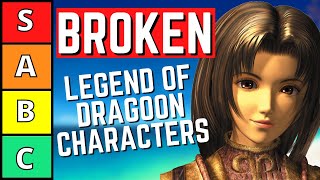 ULTIMATE Legend of Dragoon Character Tier List [upl. by Isahella]