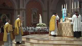 Solemn High Traditional Latin Mass Cathedral of the Blessed Sacrament Sacramento May 5 2012 HD [upl. by Gemmell]