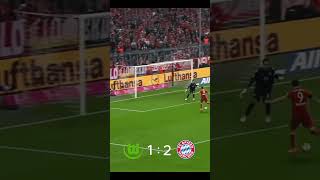 Lewandowski scores 5 goals in 9 minutes💀 lewandowski football bayern trending viralvideo [upl. by Ahsened]