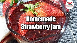 easy strawberry jam  strawberry jam  home made strawberry jam  natural strawberry jam [upl. by Yancey]