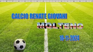 10 11 2024 CALCIO RENATE GIOVANI VS MOLTENO 2013 [upl. by Horwath587]