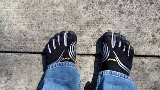 Vibram FiveFingers KomodoSport Review  BirthdayShoes [upl. by Dnumsed30]