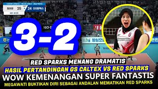 🟢 SMASH MEMATIKAN MEGAWATI GEMPARKAN KOREAHasil GS Caltex Vs Red Sparks 2024 V LeagueRS Menang 32 [upl. by Fang]